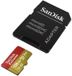 Karta pamięci Sandisk Extreme microSDXC 128 GB A2 C10 V30 UHS-I U3 ActionCam (160 MB/s) + Adapter SD
