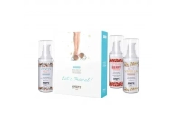 Zestaw 3 Żeli Intymnych Lubrykant Rozgrzewający do Seksu Oralnego 30 ml