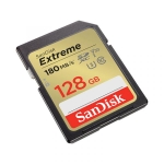 Karta pamięci SanDisk Extreme SDXC 128 GB 180/90 Mb/s C10 V30 UHS-I U3
