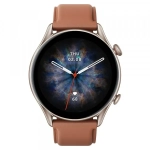 Smartwatch Amazfit GTR 3 Pro GPS Brązowy - Brown Leather