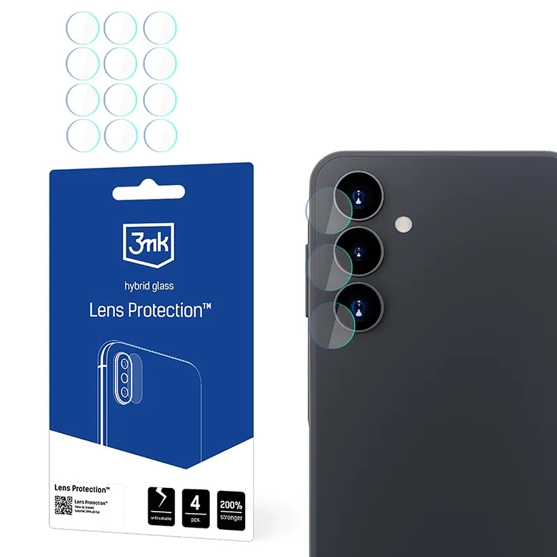 Szkło na obiektyw aparatu do Samsung Galaxy A16 3mk Lens Protection