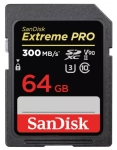 Karta pamięci Sandisk Extreme Pro SDXC 64 GB V90 UHS-II (300 MB/s)