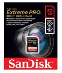Karta pamięci Sandisk Extreme Pro SDHC 32 GB UHS-II V90 (300 MB/s)