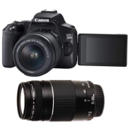 Canon EOS 250D + EF-S 18-55 mm f/3.5-5.6 III + EF 75-300 mm f/4-5.6 III