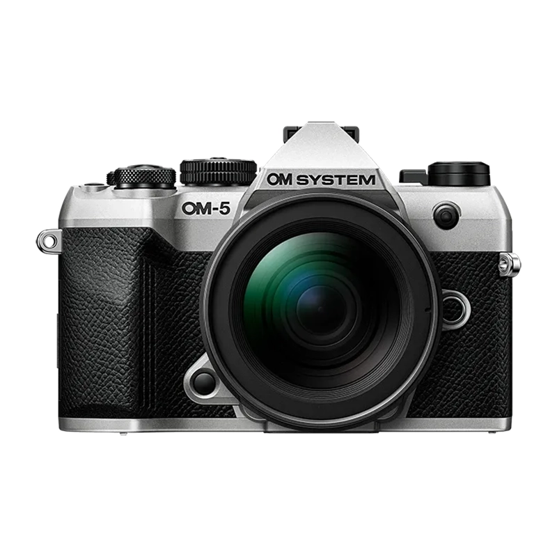 Aparat OM SYSTEM OM-5 Mark II Body Srebrne + Obiektyw 12-45mm F4.0 PRO