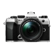 Aparat OM SYSTEM OM-5 Mark II Body Srebrne + Obiektyw 14-150mm F4.0-5.6 II  | Kup i zaoszczędź – cashback do 2500 zł!