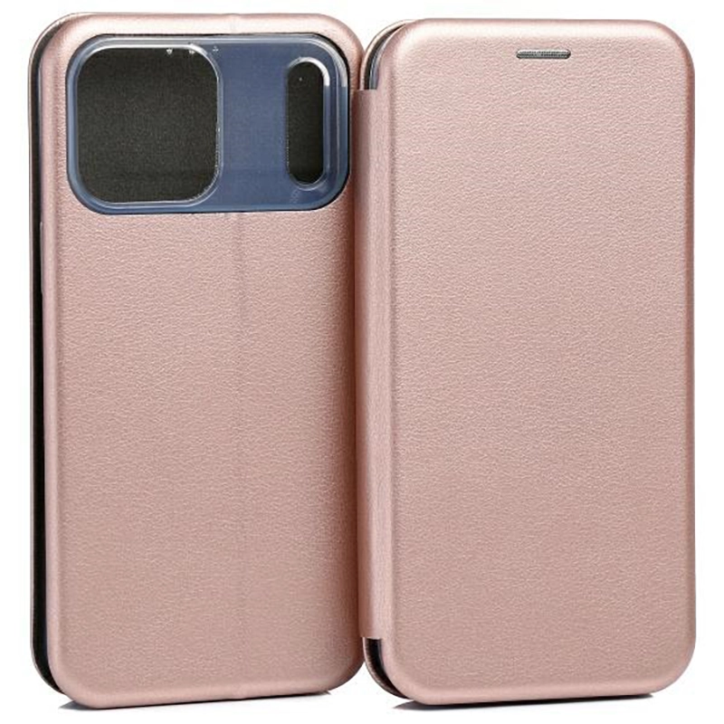 Etui Beline Book Magnetic do iPhone 17 Pro Max Różowo-złoty - Rose-gold