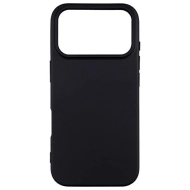 Etui Beline Silicone do iPhone 17 Pro Max Czarny - Black