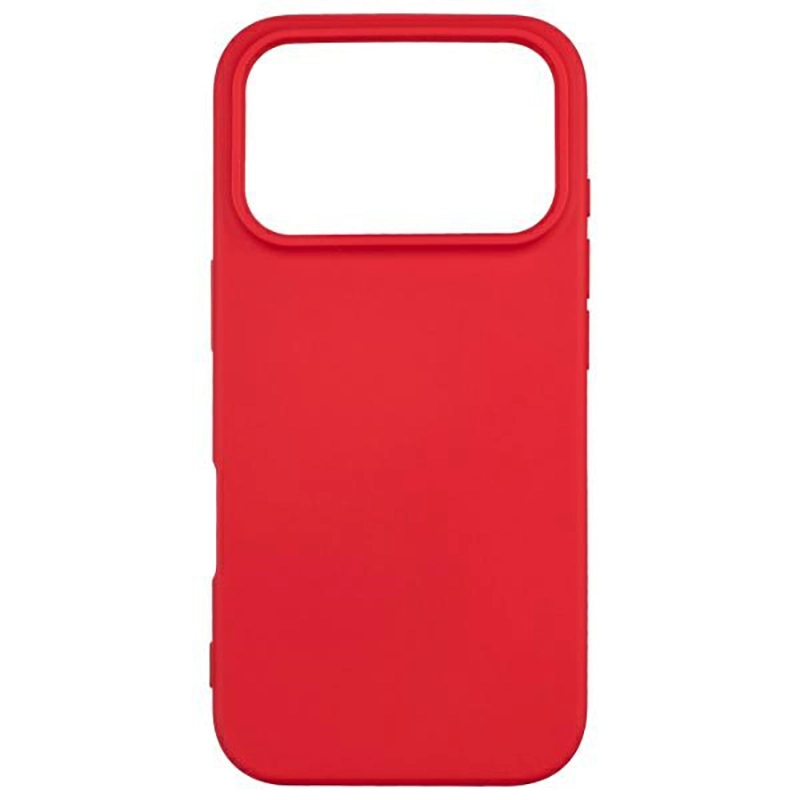 Etui Beline Silicone do iPhone 17 Pro Max Czerwony - Red