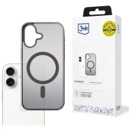 Etui 3MK Frosty MagCase do Apple iPhone 17 Czarny - Black