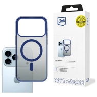 Etui 3MK Frosty MagCase do Apple iPhone 17 Pro Niebieski - Blue