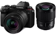 Aparat Panasonic Lumix S5 + 20-60mm f/3.5-5.6 + 85mm f/1.8