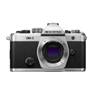 Aparat OM SYSTEM OM-3 Body Srebrny - Silver | Kup i zaoszczędź – cashback do 2500 zł!