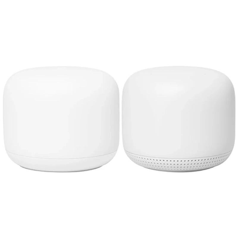 Google Nest Wifi Router+Point 2Pcs Biały - White