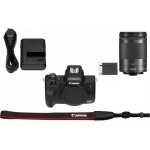 Aparat Canon EOS M50 Mark II + EF-M 18-150mm IS STM czarny