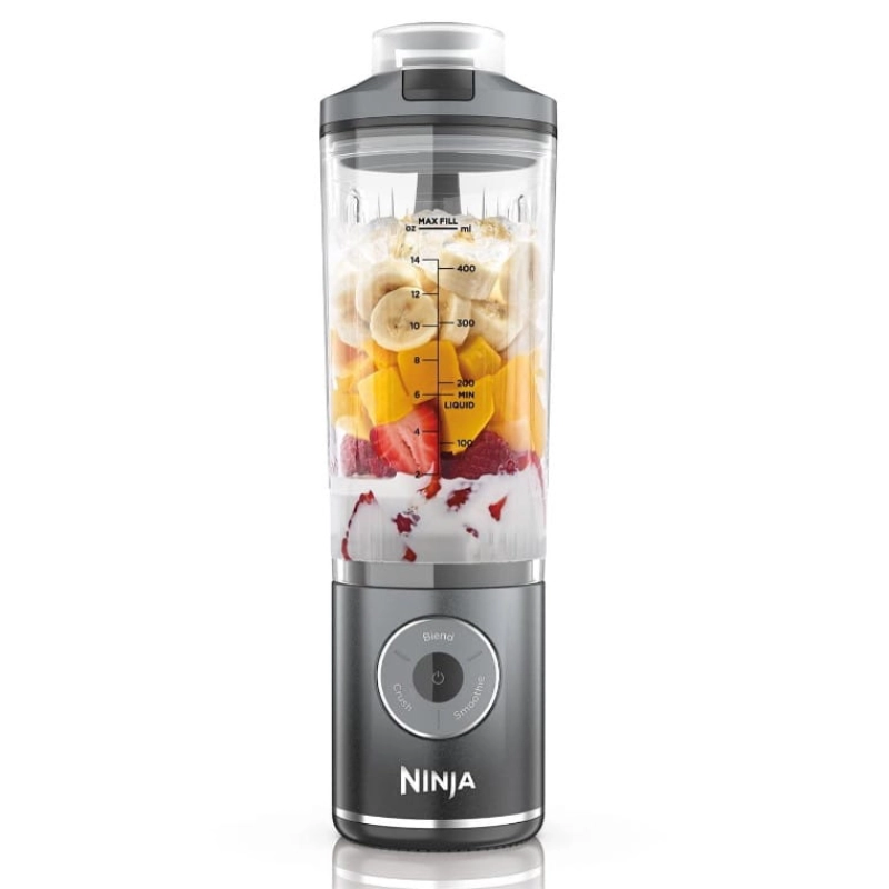 Blender Ninja BC251 Blast Max Smoothie Maker 570ml Szary - Gray