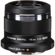 Obiektyw Olympus M.Zuiko Digital 45 mm f/1.8 czarny | Kup i zaoszczędź – cashback do 2500 zł!