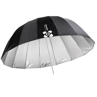 Parasolka paraboliczna Deep Space Quadralite 105 cm Srebrna - Silver