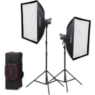 Zestaw oświetleniowy LED Godox Litemons LA200D K2 2 szt. + akcesoria