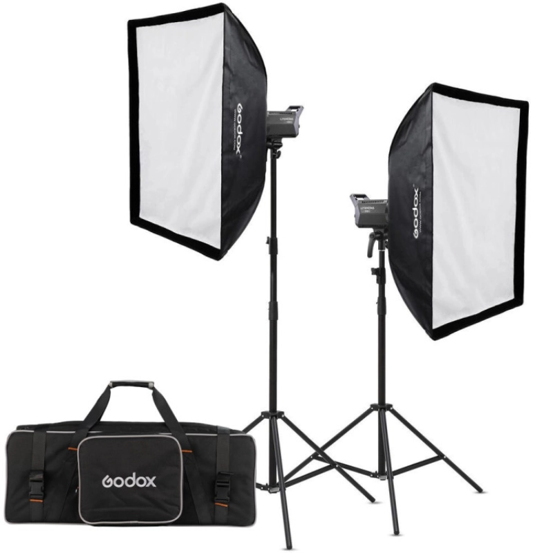Zestaw oświetleniowy LED Godox Litemons LA150D K2 2 szt. + akcesoria