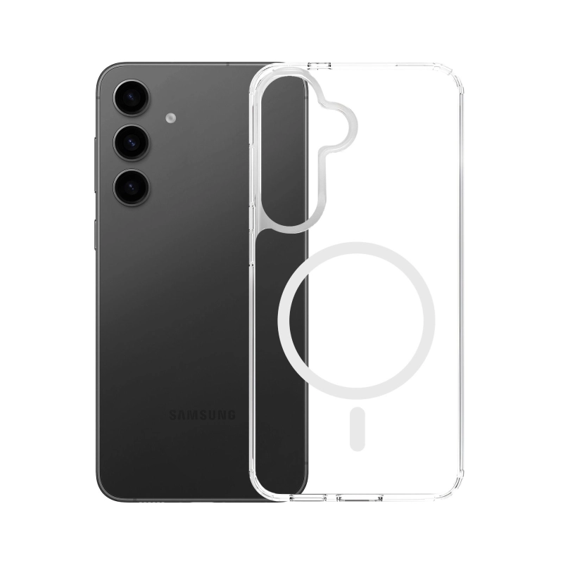 Etui pancerne 3mk Armor MagCase do Samsung Galaxy S25 FE Przezroczyste - Clear