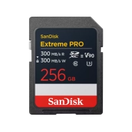 Karta pamięci SanDisk 256GB Extreme Pro SDXC - 300MB/s 8K, V90, UHS-II