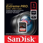 Karta pamięci SanDisk 1TB Extreme Pro SDXC - 200/140 MB/s C10 V30 UHS-I U3