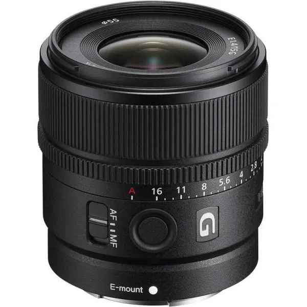 Obiektyw Sony E 15 mm f/1.4 G (SEL15F14G.SYX)