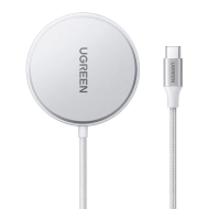 Ładowarka magnetyczna MagSafe Ugreen W703 USB-C Biała - White
