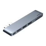 Adapter wielofunkcyjny Ugreen CM380 Szary - Gray