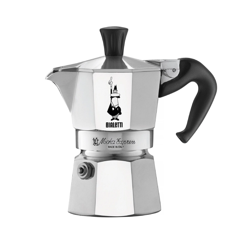 Kawiarka Bialetti Moka Express 2tz Srebrna - Silver