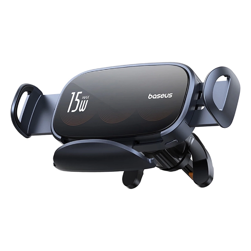 Uchwyt samochodowy z ładowarką Baseus LightChaser BS-CM029 Czarny - Black
