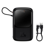 Powerbank Baseus Qpow Pro 10000mAh PD 22.5W QC3.0 Czarny - Black