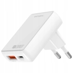 Ładowarka sieciowa 4smarts FlatPlug Duos 20W Biała - White