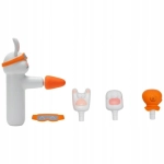 Mini pistolet do masażu 4smarts Acecool Królik Biały - White