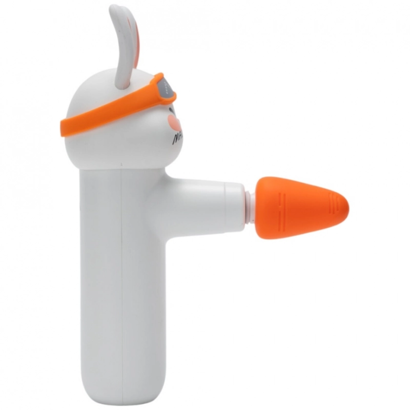 Mini pistolet do masażu 4smarts Acecool Królik Biały - White