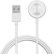 Ładowarka indukcyjna do Apple Watch 1-8/SE 4smarts VoltBeam Mini 2.5W Biała - White