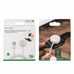 Ładowarka indukcyjna do Apple Watch 1-8/SE 4smarts VoltBeam Mini 2.5W Biała - White