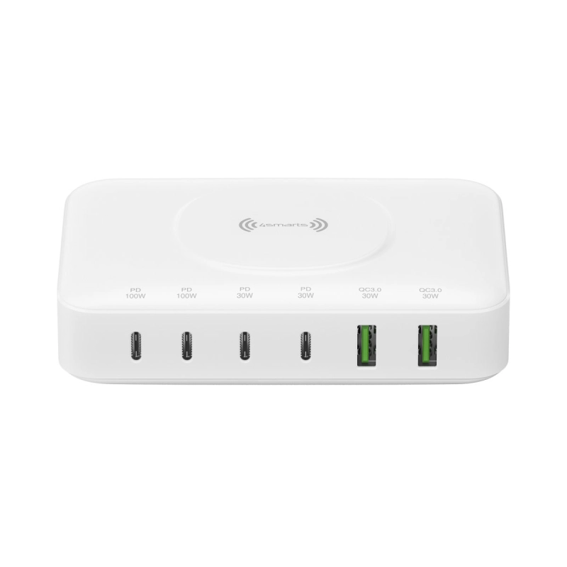 Stacja ładująca 7w1 100W MagSafe 4smarts Biała - White
