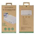 Stacja ładująca 7w1 100W MagSafe 4smarts Biała - White