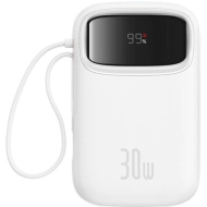 Powerbank Baseus QPow2 10000 mAh Biały - White
