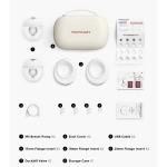 Laktator muszlowy podwójny Momcozy M5 All in one Jasnoszary - Light gray