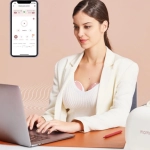 Laktator muszlowy pojedynczy Momcozy M9 Mobile Flow Czerwony - Red
