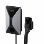 Stacja ładowania do samochodu elektrycznego 11kW Anker Solix EV charger Czarno - szara - Black and gray