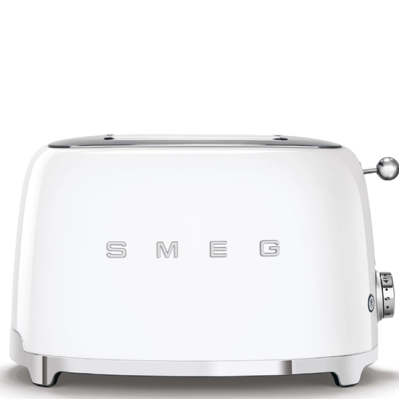 Toster na 2 kromki Smeg Biały - White