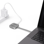 Obudowa magnetyczna na dysk SSD z podpórką 4smarts Srebrna - Silver