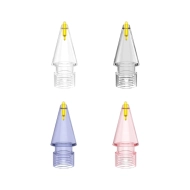 Wymienne końcówki do rysika 4smarts Lucid Apple Pencil 1 gen./2 gen./USB-C/Pro 4 szt. Wielokolorowe - Multicolor