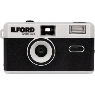 Aparat analogowy Ilford Sprite 35 II Czarno - srebrny - Black and silver