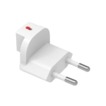 Zestaw adapterów podróżnych 4smarts Worldplug 3 szt. Biały - White