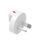 Zestaw adapterów podróżnych 4smarts Worldplug 3 szt. Biały - White
